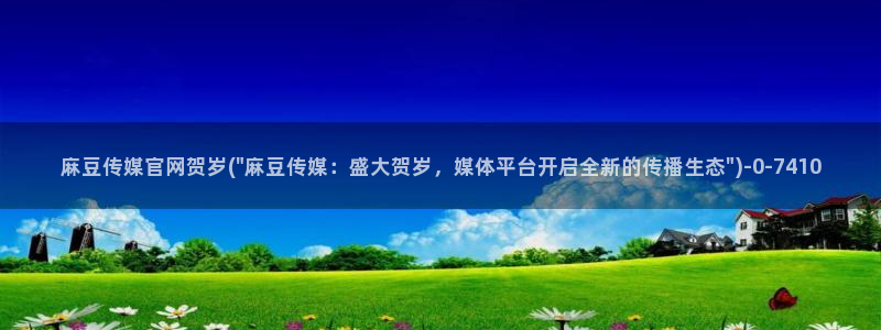 麻豆视频文章描述